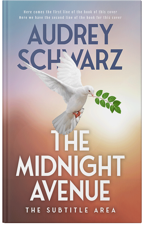 Front view of Premade Religion & Spirituality Book Cover - Swiss Coffee