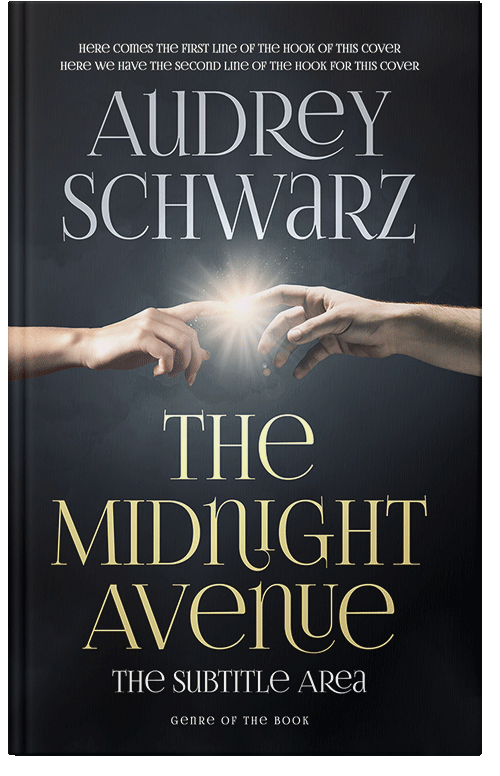 Front view of Premade Religion & Spirituality Book Cover - Mirage