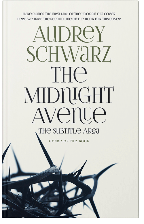 Front view of Premade Religion & Spirituality Book Cover - Ebony Clay