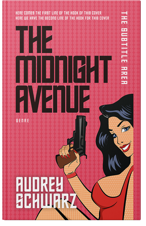 Front view of Premade Mystery & Thriller & Suspense Book Cover - Mandy