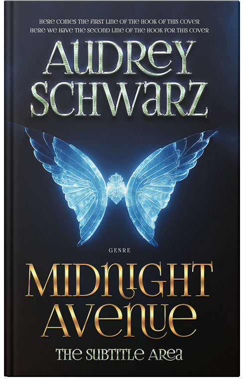 Front view of Premade Fantasy Book Cover - Vulcan