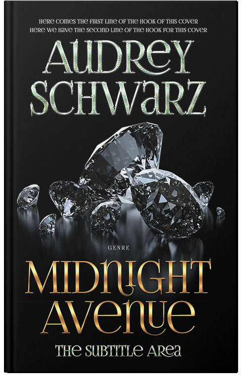 Front view of Premade Romance Book Cover - Foggy Gray