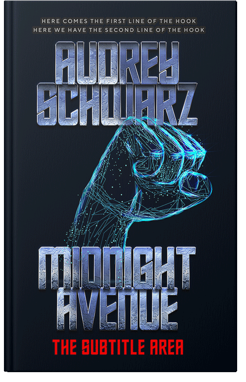 Front view of Premade Action & Adventure Book Cover - Chatelle