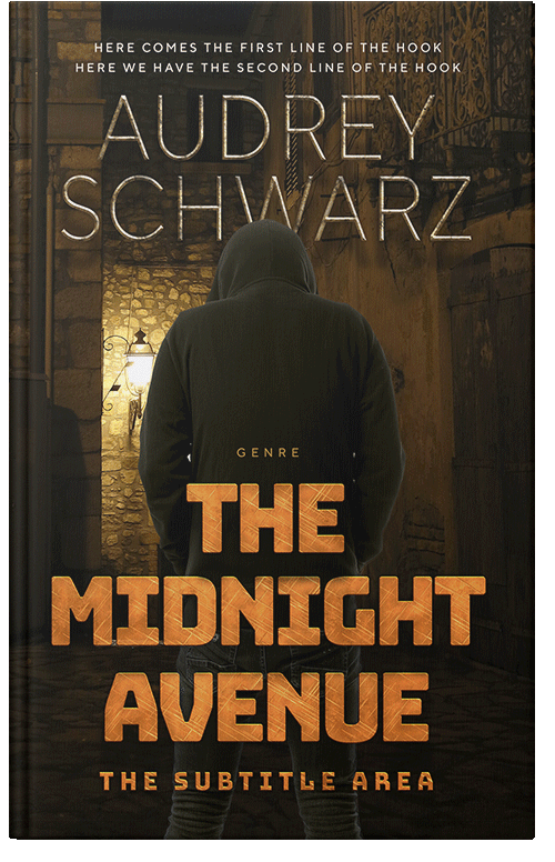 Front view of Premade Mystery & Thriller & Suspense Book Cover - Karaka