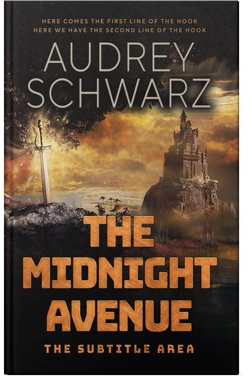 Front view of Premade Fantasy Book Cover - Oil