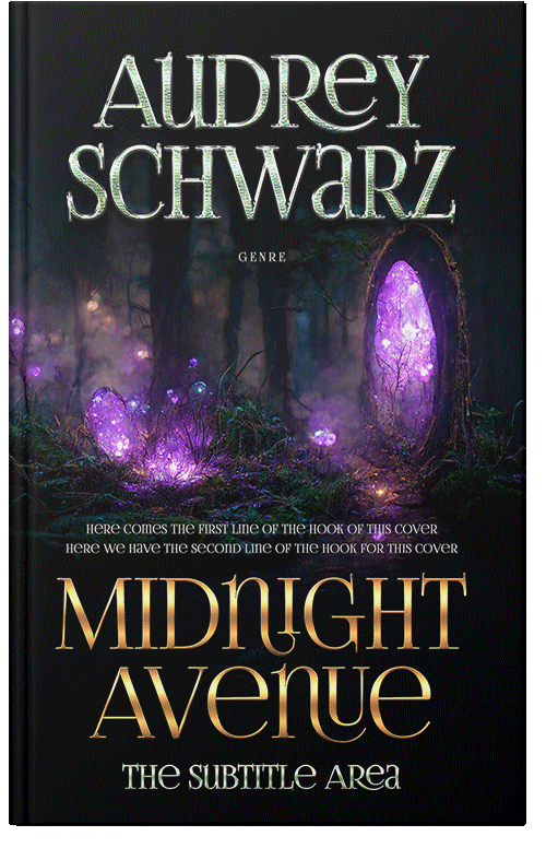 Front view of Premade Fantasy Book Cover - Cold Turkey