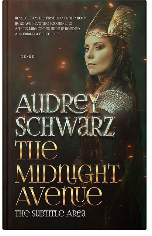 Front view of Premade Fantasy Book Cover - Eternity