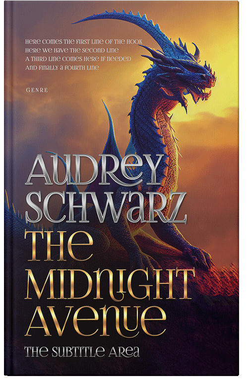 Front view of Premade Fantasy Book Cover - Di Serria