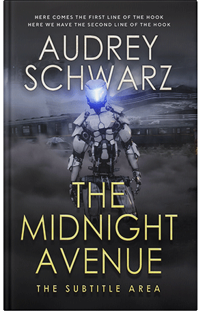 Premade Book Cover Shark