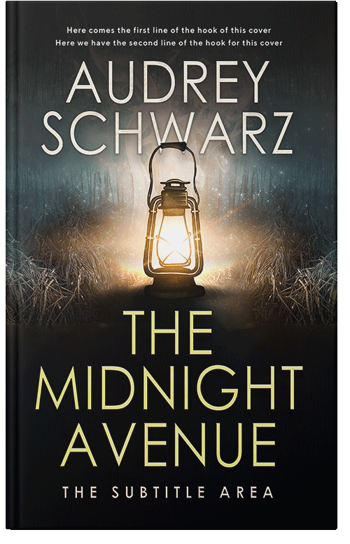 Front view of Premade Mystery & Thriller & Suspense Book Cover - Akaroa