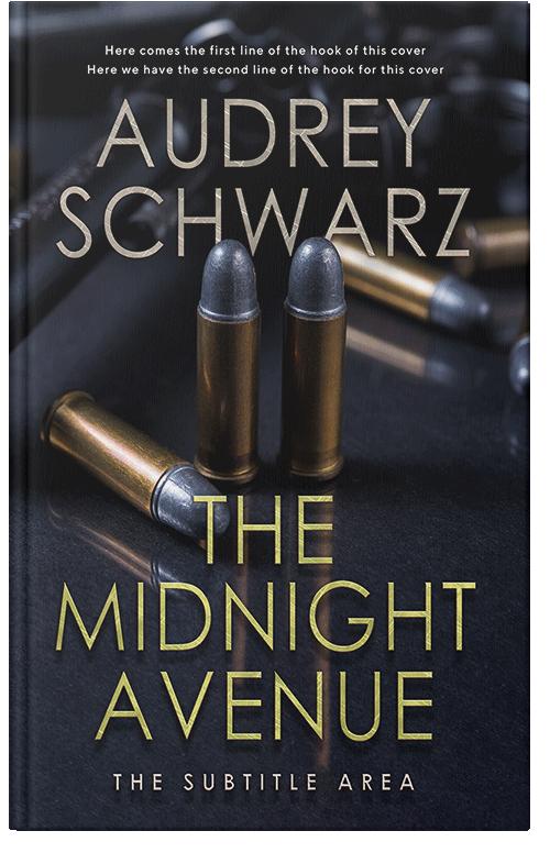 Front view of Premade Mystery & Thriller & Suspense Book Cover - Shark