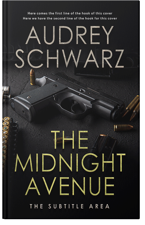 Front view of Premade Mystery & Thriller & Suspense Book Cover - Cod Gray