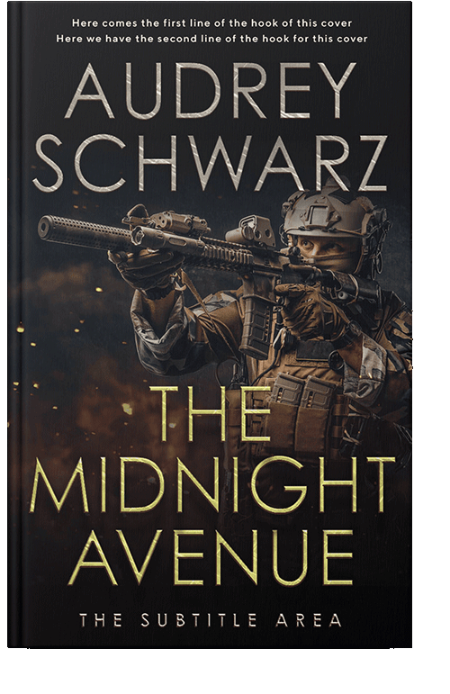 Front view of Cod Gray #27763 - Premade Apocalyptica Book Cover