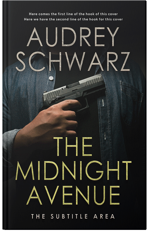 Front view of Premade Mystery & Thriller & Suspense Book Cover - Woodsmoke