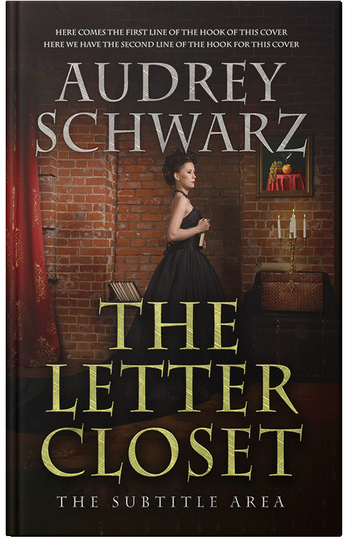 Front view of Premade Historical Book Cover - Crowshead