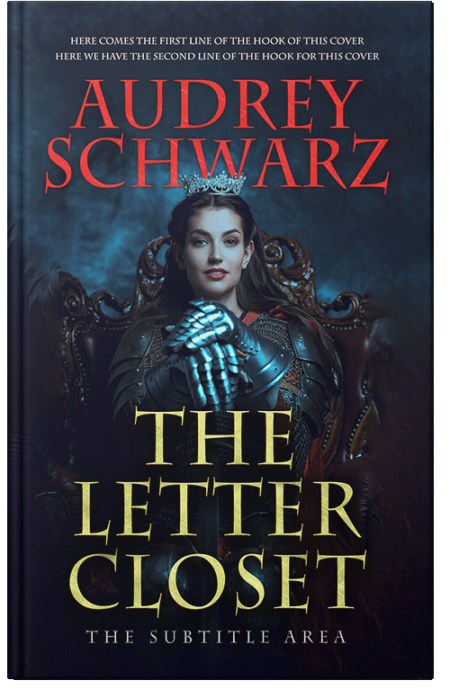 Front view of Premade Fantasy Book Cover - Vulcan