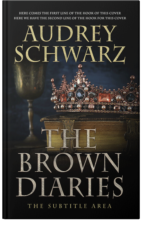 Front view of Premade Historical Book Cover - Cod Gray