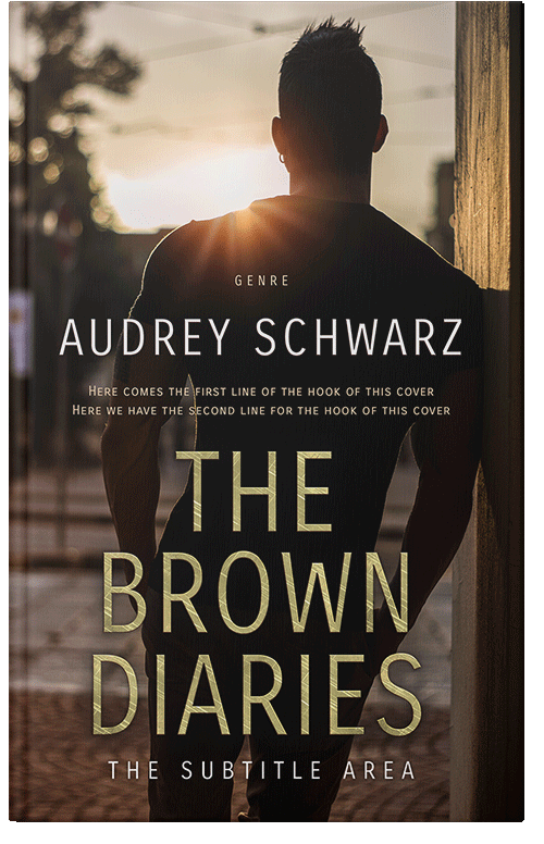 Front view of Premade Teen & Young Adult Book Cover - Akaroa