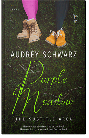 Premade Book Cover Black Olive