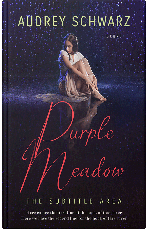 Front view of Premade Teen & Young Adult Book Cover - Ebony