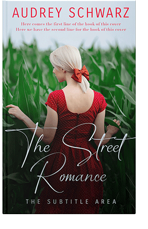 Pre Made Book Cover Black Olive