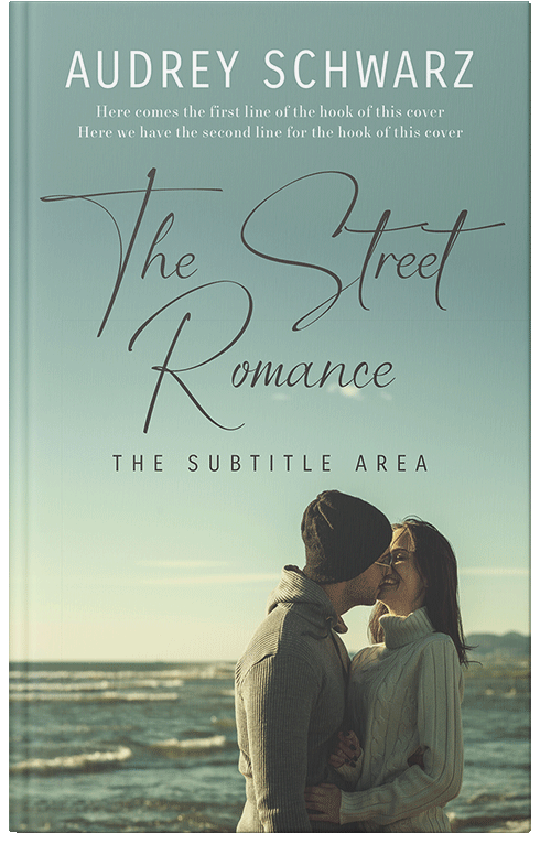 Front view of Cascade #27797 - Premade Romance Book Cover