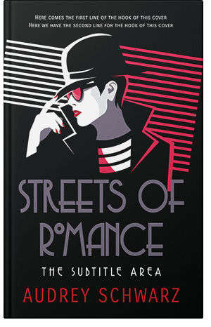 Premade Book Cover Ebony