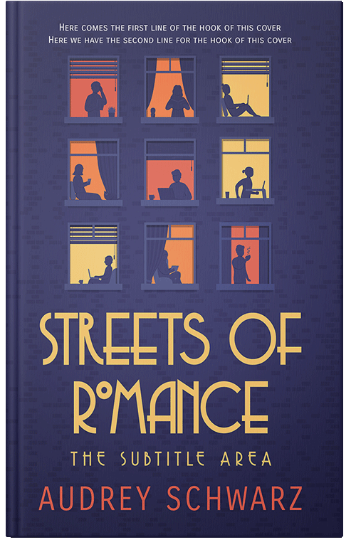 Front view of Premade Literary Fiction Book Cover - Rhino