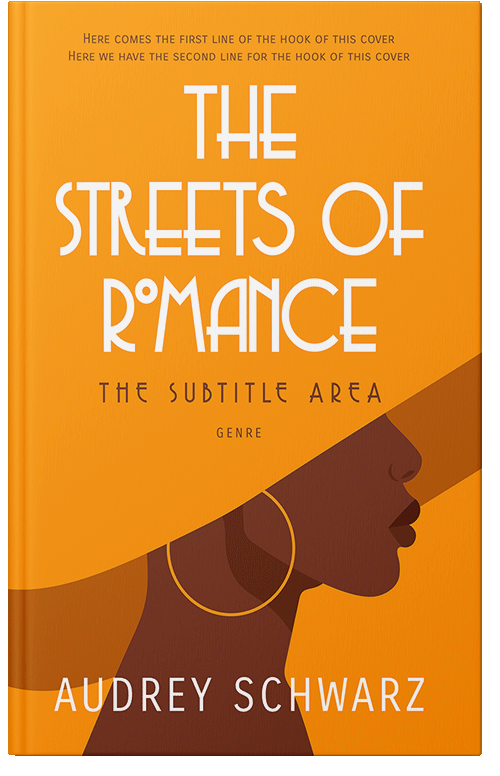 Front view of Premade Literary Fiction Book Cover - California