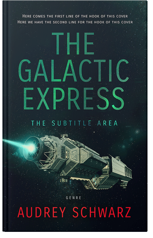 Front view of Premade Science Fiction Book Cover - Firefly