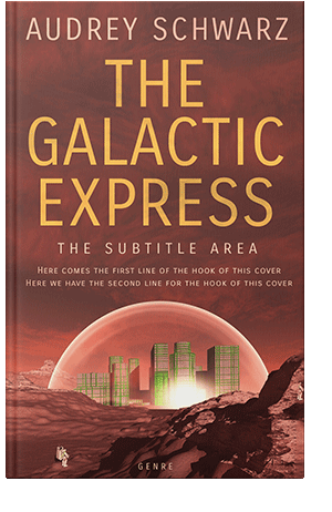 Pre Made Book Cover Old Copper