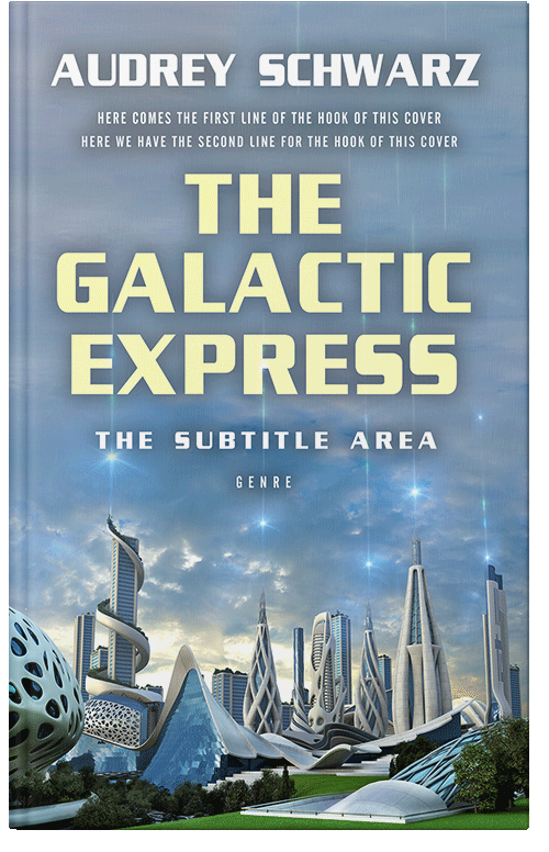 Front view of Premade Science Fiction Book Cover - Bali Hai