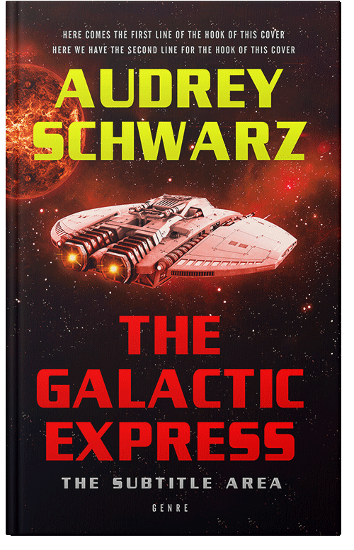 Front view of Premade Science Fiction Book Cover - Crowshead