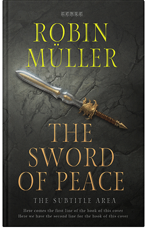 Premade Book Cover Heavy Metal
