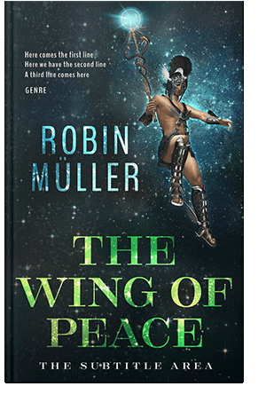 Pre Made Book Cover Aztec