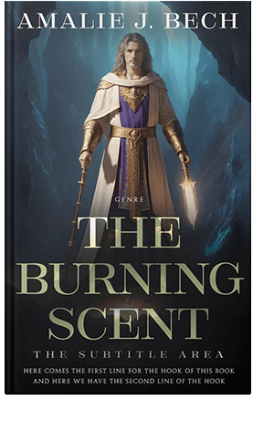 Pre Made Book Cover Mirage