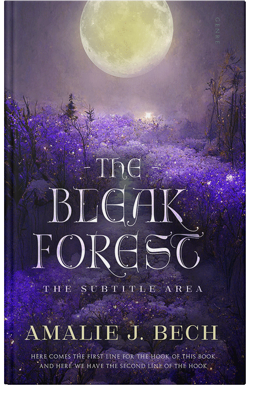 Front view of Premade Fantasy Book Cover - Martinique