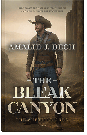 Premade Book Cover Lisbon Brown