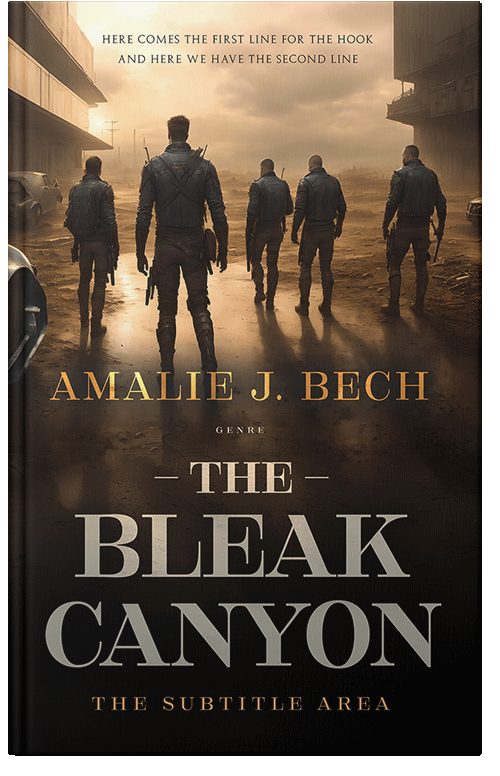 Front view of Premade Apocalyptica Book Cover - Eternity