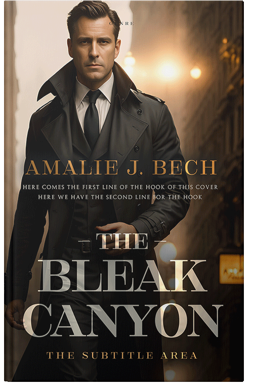 Front view of Premade Mystery & Thriller & Suspense Book Cover - Sorrell Brown