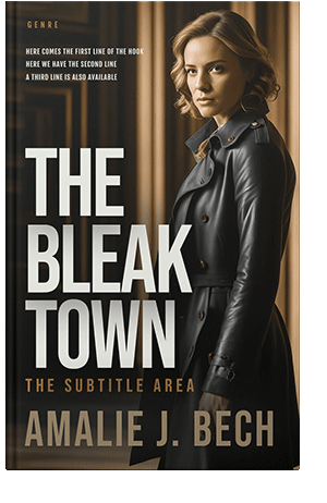 Pre Made Book Cover Vanilla