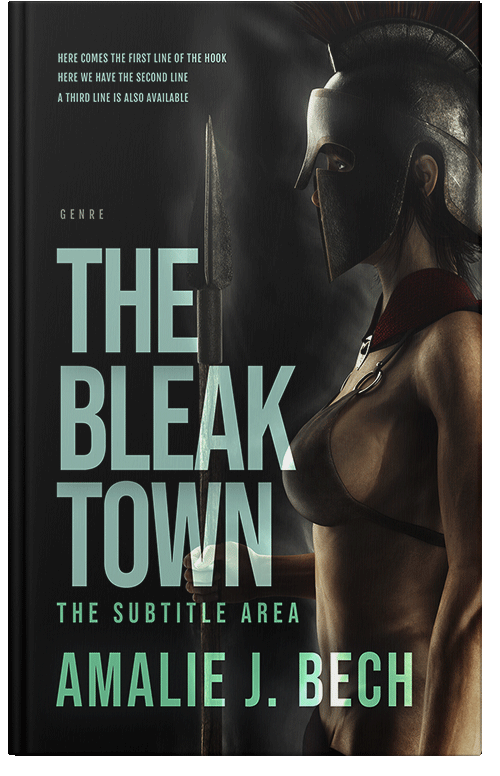 Front view of Premade Historical Book Cover - Summer Green