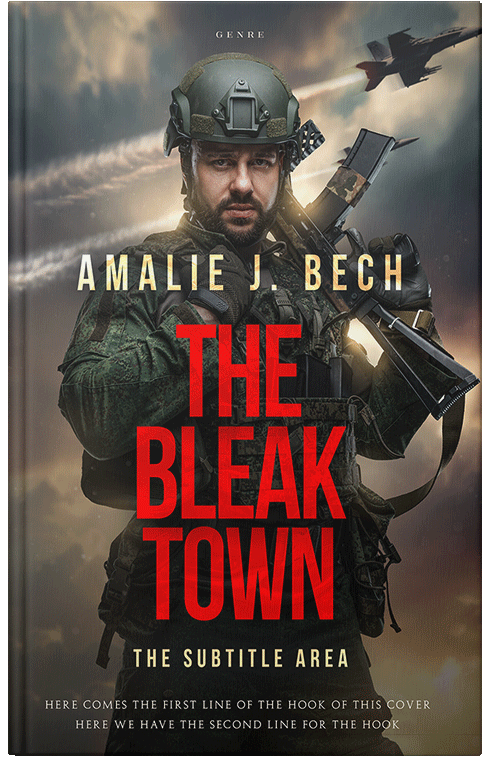 Front view of Premade Mystery & Thriller & Suspense Book Cover - Tuatara