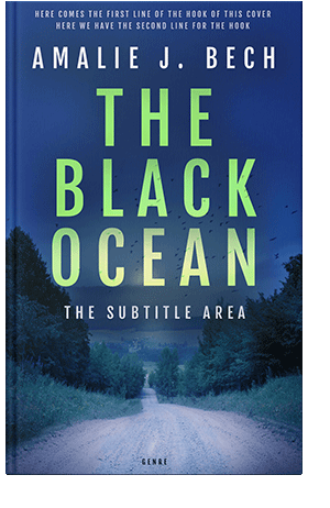 Pre Made Book Cover Chathams Blue