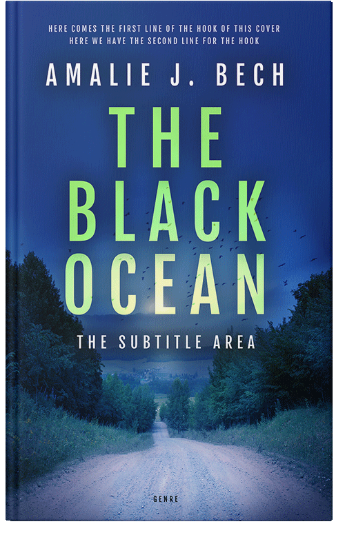 Front view of Premade Fantasy Book Cover - Chathams Blue