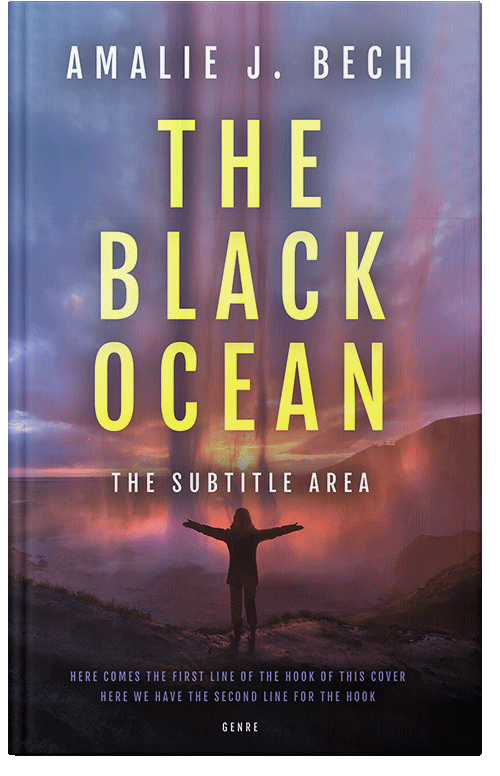 Front view of Premade Nature Book Cover - Old Lavender