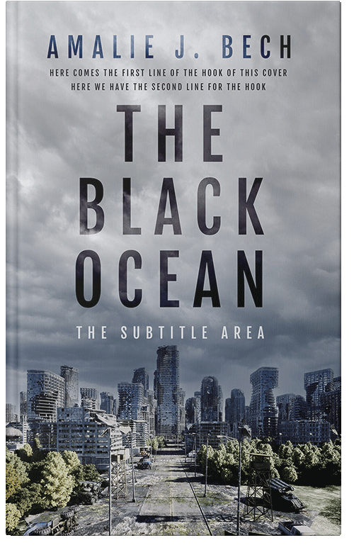 Front view of Premade Apocalyptica Book Cover - Bombay