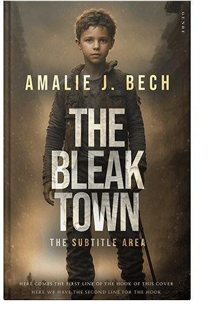 Pre Made Book Cover Lisbon Brown