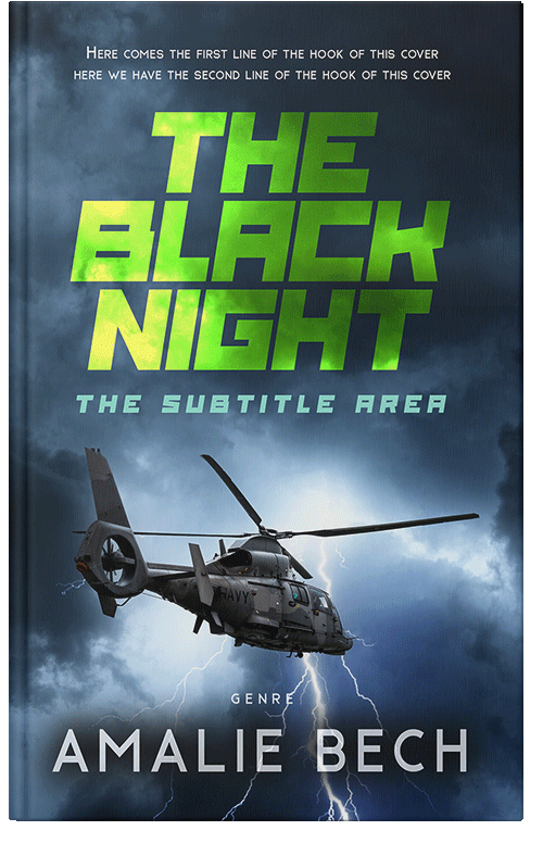 Front view of Premade Mystery & Thriller & Suspense Book Cover - Pickled Bluewood