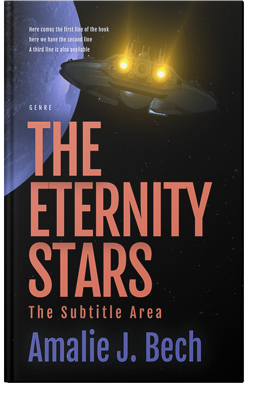 Front view of Premade Science Fiction Book Cover - Copperfield